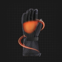 台灣現貨 小米有品 PMA酷輕鬆智能發熱手套 充電加熱電暖防水皮質觸控屏幕加絨戶外手套