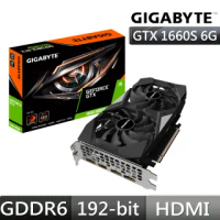 【GIGABYTE 技嘉】GeForce GTX 1660 SUPER OC 6G 顯示卡