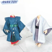 Ob11 Doll Clothes Vintage Style Han Dynasty Hanfu Costumes Suit Anime Game Cosplay Outfit Cosplay Toy Accessories