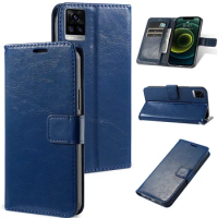 Luxury Leather Wallet Phone Case Book Stand For Vivo V15 V17 V19 V20 X27 X30 X50 Pro,Y12 Y15 Y17 Y19 Y20s Y30 Y50 Y70 Flip Cover
