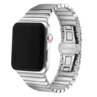 Stainless Steel Strap For Apple Watch Ultra 8 7 Band 49mm 45mm 41mm for iWatch 6/5/4/3 44 40 42mm Wrist Band Metal Link Bracelet