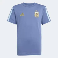 adidas Unisex Football T-Shirts Afa Kids Tee Baju Sepakbola Anak [JZ6302] 128 Crew Blue