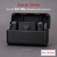 DJI Mic Decal Skin Protective Film for DJI Mic Wireless Microphone Protector Cover Sticker Wraps Case
