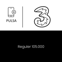Pulsa / Mobile Reload 3 (TRI) - Rp. 105.000