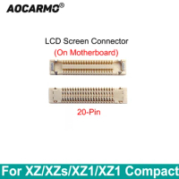 Aocarmo For Sony Xperia XZ / XZs / XZ1 / XZ1C Compact LCD Screen FPC Connector Display Clip Plug On Motherboard Replacement Part