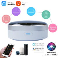 Universal IR Smart Remote Control WiFi Infrared Home Control Hub Tuya App Works with Google Home Alexa Siri