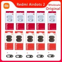 5/10 pieces/lot Xiaomi Airdots 2 TWS Earphone Wireless Bluetooth Earphones Redmi Airdots s Headset Stereo white Earbuds