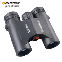 Celestron Outland Multi-Coated Binoculars, BAK4 Optics, High-Definition, Lightweight and Portable Telescope, 10x25