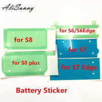 AliSunny 10pcs Battery Adhesive Sticker for SamSung Galaxy S6 S7 Edge S8 Plus S6Edge S7Edge 3M Double Tape Trip Glue