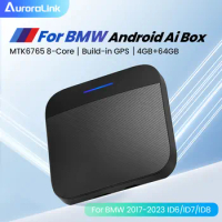 CarPlay Ai Box for BMW 2019-later with OEM Wireless Carplay 4G LTE Android 10 SIM / TF Card Support 8 Core Ram 4GB 64GB TV Box