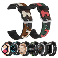 Band For TicWatch Pro 3 Ultra GPS GTX 2021 Printing Strap 22mm Silicone Bracelet Watchband For Ticwatch S2 E2 Smart Watch Belt