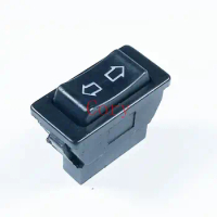 DC 12V 20A Black 5 Pins DPDT Momentary Automobile Car Power Window Switch