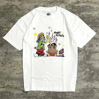 Tshirt NAMOY Budaya Reggae Music White Cotton Combad 24s Tebal terbaru Kain Katun Lembut Adem Nyaman