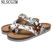 Home Slippers Woman Monk Strap Slippers Women Summer Luxury Brand Shoes for Woman 2024 House Slippers Flats Shoes Women Zapatos