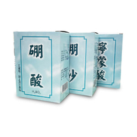 檸檬酸、硼砂、硼酸240g / 明礬粉、小蘇打200g *健人館*