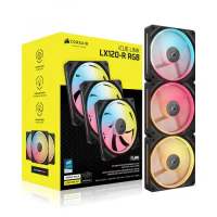 CODFAN (พัดลมเคส) CORSAIR iCUE Link LX120-R RGB 120mm PWM Reverse Fans (CO-9051049-WW) (CO-9051050ว)