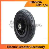 6 Inch 6x1 1/4 Inner Tube Outer Tyre Wheel for Wheelchair Pneumatic Gas Mini Electric Scooter Accessory 6*1 1/4 Inflation Tire
