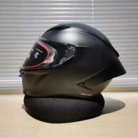 Full face helmet Matte black motorcycle full face helmet Ride crash helmet