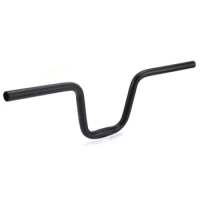 M-TYPE H-TYPE Bike Handlebar 25.4x540MM 560mm Bicycle Black Components Folding Bikes For Brompton High Quality
