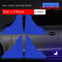 1~20PCS set Car Reflector Sticker Scratch Reflective Safety Warning Reflective Car Stickers Car Decoration