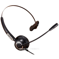 RJ9 Plug Headset Headphones with microphone for Avaya 1600 / 9600 series-1608,1616,9620,9630,9640G,9650,9670 and Yealink Phones