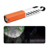 【AMKE】多檔位強光手電筒 強光便攜照明燈 戶外露營應急手電筒 可變焦手電筒(USB充電式/長效續航/戶外野營)