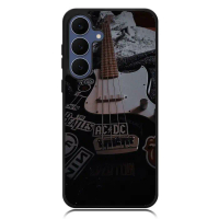 Rock Guitar Vibes – Beatles x ACDC CN0021 Casing Custom Galaxy S25/S24/S23/S22/S21 Edge FE Ultra Plu