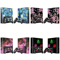 Skin Sticker Decals For Xbox 360 E Console and Controller Skins Stickers for Xbox360 E Vinyl skin sticker
