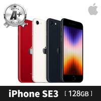 【Apple】A+ 級福利品 iPhone SE 第 3 代 128G(4.7吋)