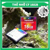 Thẻ nhớ CF 16GB Transcend 133x-Dùng cho Canon 5D Mark II, 7D, 50D-Nikon D700-Tốc độ cao, chụp ảnh RA