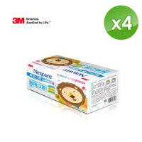 【3M】醫用口罩兒童散裝50枚入x4盒-藍色