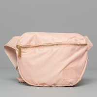 【Herschel】Fifteen 粉色 粉紅 輕量帆布 防潑水 金屬拉鍊 旅行 女生 小型 側包 胸包 斜包 小包 腰包
