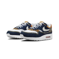 【NIKE 耐吉】Nike Air Max 1 PRM Denim Leopard 丹寧藍豹紋 男鞋 運動鞋 休閒鞋 FJ4452-432