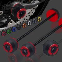 Motorcycle Front &amp; Rear Wheel Fork Axle Sliders Falling Protector For YAMAHA MT-09 Tracer FZ-09 FJ-09 Tracer900 MT09 TRACER 900