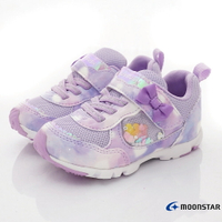 日本月星Moonstar機能童鞋甜心女孩競速系列10801紫(中小童段)