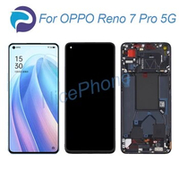 for OPPO Reno 7 Pro 5G LCD Screen + Touch Digitizer Display 2340*1080 PFDM00, CPH2293 Reno 7 Pro 5G LCD Screen Display
