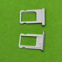 SIM Card Tray Holder For Apple iPad 5 ipad5 Air A1475 A1746 Mini 1 2 Mini1 A1454 A1455 Mini2 A1490 A1491 Silver Gray Color