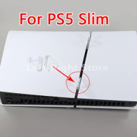 1set For PS5 Slim Console Horizontal Stand Transprent Triangle Support Acrylic Stable Bracket For Sony Playstation 5 Slim
