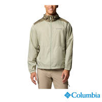 Columbia 哥倫比亞 男性-防曬UPF40防潑風衣-灰綠 UWE45430GG/JS