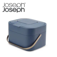 【Joseph Joseph】智慧除臭廚餘桶-天空藍(4L)