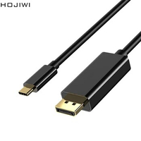 HOJIWI USB C to DisplayPort Cable 4K@60Hz USB 3.1 Type C to DP Cable adapter for MacBook air type c to dp adapter cable AB04