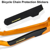 Bicycle Chain Protection Stickers MTB Frame Protector Scratch-Resistant Road Bike Chain Guard Cover