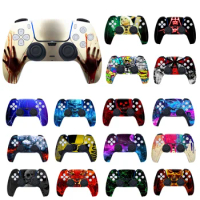 Skin Sticker For PlayStation 5 PS5 Joystick Controller Gameing Accessories Anti-slip Decoration Protective Stickers Decal Skins
