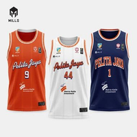 MILLS NAMESET JERSEY PELITA JAYA BASKETBALL 2026( HANYA NAMA DAN NOMOR SAJA ) LENSUN 13 HOME
