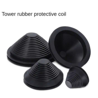 2pcs Black Tapered Rubber Wiring Grommets Gasket Electric Box Cable Protector Dust Plug 12/25/30/35/40/50/60/70/80/90-130mm