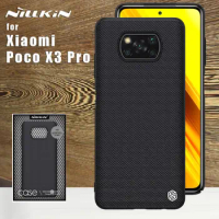 Nillkin for Xiaomi Poco X3 Pro case back cover Textured protective Nilkin nylon fiber TPU PC cases for Poco X3 Pro NFC