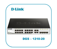 D-Link 友訊 DGS-1210-20 智慧型網管交換器 (台灣製)