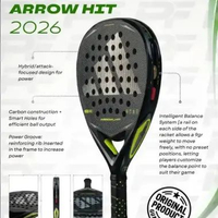 Adidas Raket Padel Arrow Hit 2026 Diamond Power Adjustable Weight