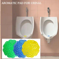 Sanitary Urinal Screen Lavatory Gel Deodorizing Pad Urine Double Side Anti-Splash Odor Disc Bucket Deodorizer Cleaner Fragr T6M9