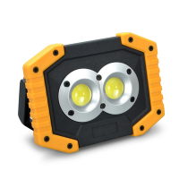 【橘能生活家】迷你雙魚眼手提式LED探照燈(GS839) 手提式露營燈 緊急照明 居家安全